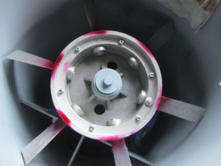 Construction of new generator cooling fans