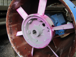 Reducer and fan repairs