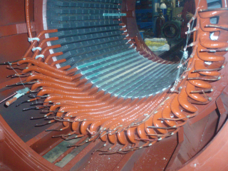 Changing the stator windings